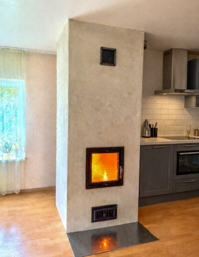 Pottsepatööd Nõmmel – uus ahi ja korsten