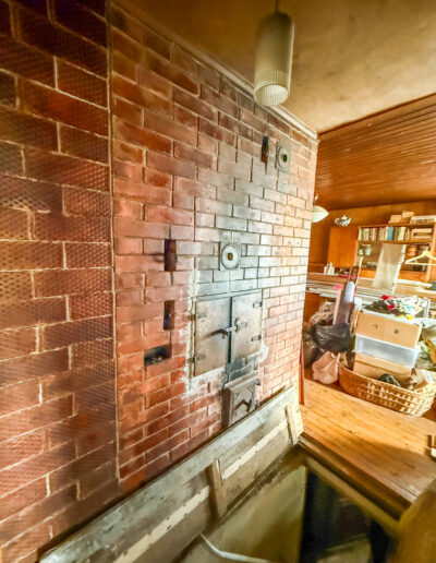 ahju ehitus koos leivaahjuga