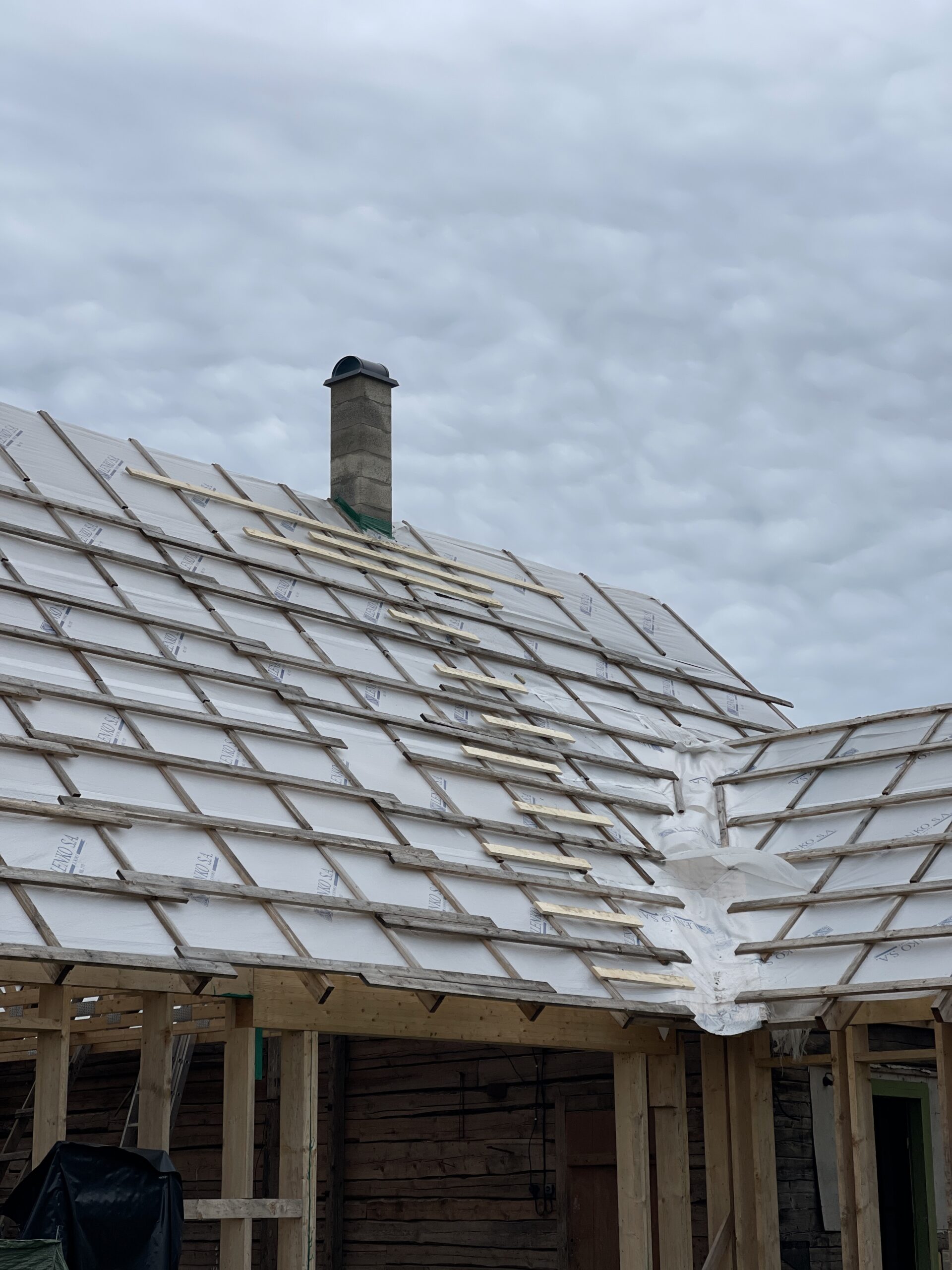 Korstna ehitus Harjumaal – moodulkorstna paigaldus eramajale