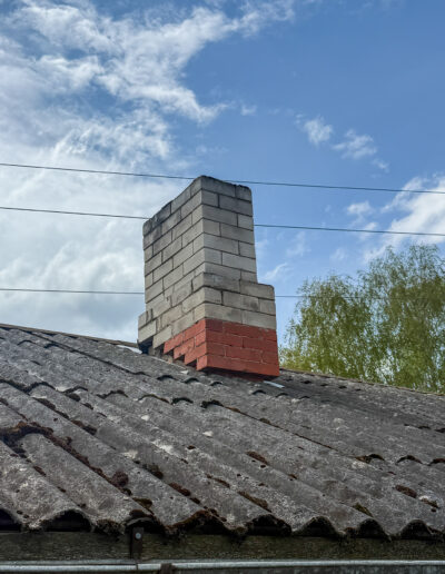 Käsitööna valminud ahi ja leivaahi koos moodulkorstnaga