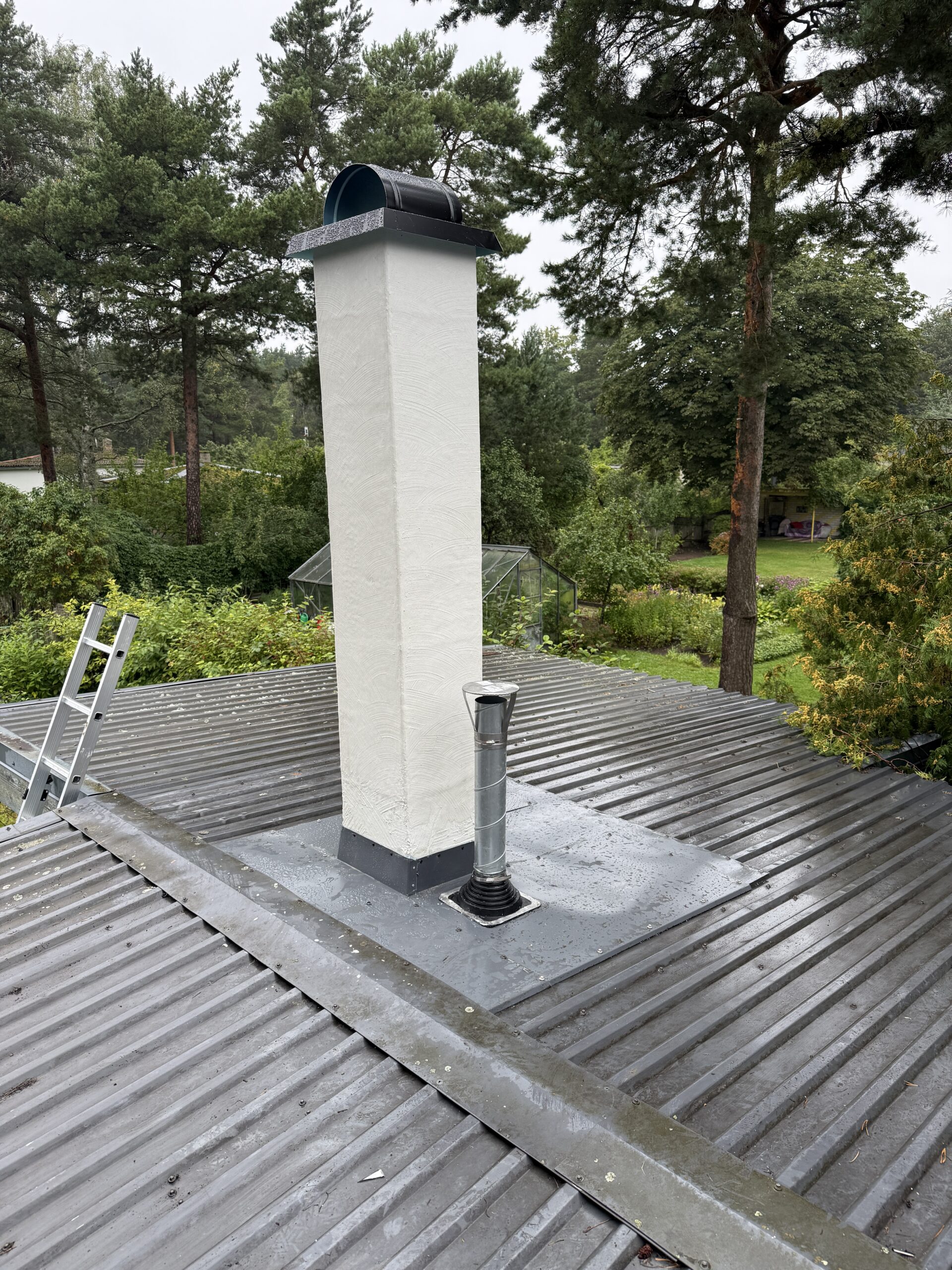 Korstna ehitus Nõmmel Isokern 200 mm moodulkorstnaga