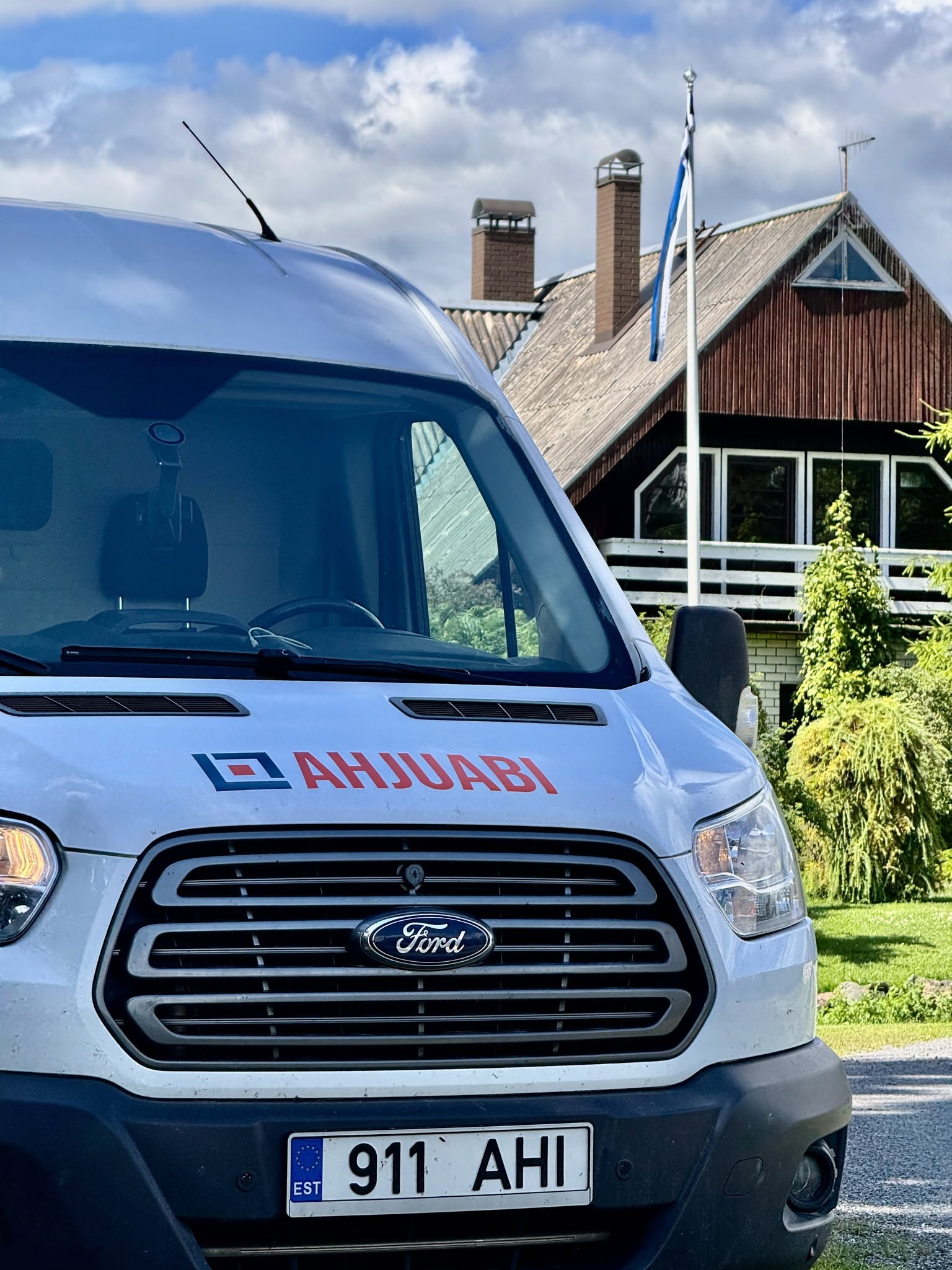 Uued korstnad pärast renoveerimist Läänemaal